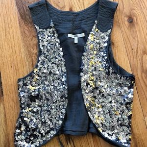 EUC Sequined Vest from Ruehl 925